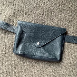 Eileen Fisher leather belt bag